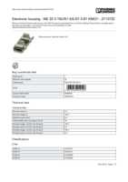 Datenblatt zu Phoenix Contact 2713722, EAN: 4017918914516