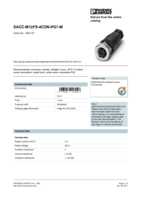 Datenblatt zu Phoenix Contact 1681127, EAN: 4017918157456 Datenblatt zu Phoenix Contact 1681127, EAN: 4017918157456