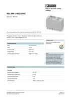 Datenblatt zu Phoenix Contact 2961312, EAN: 4017918187576