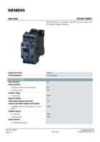 Datenblatt zu Siemens 3RT20272BB40, EAN: 4011209790223