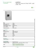 Datenblatt zu Schneider Electric GV3PC01, EAN: 3389119409933 Datenblatt zu Schneider Electric GV3PC01, EAN: 3389119409933