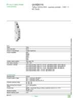 Datenblatt zu Schneider Electric GVAD0110, EAN: 3389110343533 Datenblatt zu Schneider Electric GVAD0110, EAN: 3389110343533