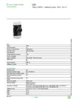 Datenblatt zu Schneider Electric VZ1, EAN: 3389110551860