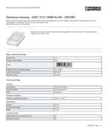 Datenblatt zu Phoenix Contact 2947967, EAN: 4017918083076