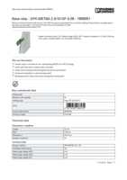 Datenblatt zu Phoenix Contact 1899061, EAN: 4017918186531