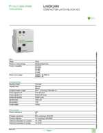 Datenblatt zu Schneider Electric LA6DK20M, EAN: 3389110745894 Datenblatt zu Schneider Electric LA6DK20M, EAN: 3389110745894
