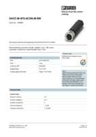 Datenblatt zu Phoenix Contact 1506891, EAN: 4017918881207 Datenblatt zu Phoenix Contact 1506891, EAN: 4017918881207