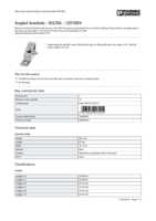 Datenblatt zu Phoenix Contact 1201604, EAN: 4017918017415