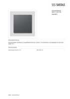 Datenblatt zu Siedle 200038977-00, EAN: 4015739389773 Datenblatt zu Siedle 200038977-00, EAN: 4015739389773