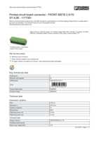 Datenblatt zu Phoenix Contact 1777361, EAN: 4017918039516