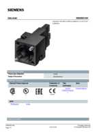 Datenblatt zu Siemens 3SB29080AA, EAN: 4011209028708