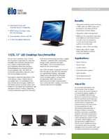 Datenblatt zu Elo Touch Solutions E628912