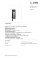 Datenblatt zu Siedle 200040914-00, EAN: 4015739409143 Datenblatt zu Siedle 200040914-00, EAN: 4015739409143