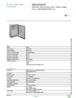 Datenblatt zu Schneider Electric NSYS3X6625, EAN: 3606480155246 Datenblatt zu Schneider Electric NSYS3X6625, EAN: 3606480155246