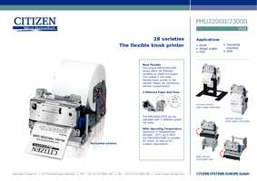 Datenblatt zu CITIZEN PHU203T Datenblatt zu CITIZEN PHU203T