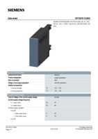 Datenblatt zu Siemens 3RT29161CB00, EAN: 4011209740006