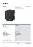 Datenblatt zu Siemens 6EP13341LB00, EAN: 4025515152996