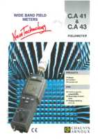 Datenblatt zu Chauvin Arnoux P01167001B, EAN: 3760171413685