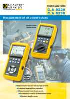 Datenblatt zu Chauvin Arnoux P01160632 Datenblatt zu Chauvin Arnoux P01160632