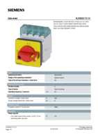 Datenblatt zu Siemens 3LD20221TL13, EAN: 4011209519237
