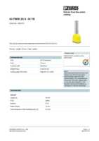 Datenblatt zu Phoenix Contact 3201013, EAN: 4017918094560
