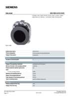 Datenblatt zu Siemens 3SU10600JA100AA0, EAN: 4011209961555