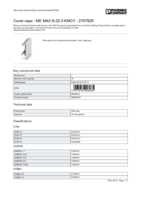 Datenblatt zu Phoenix Contact 2707929, EAN: 4017918906085