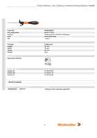 Datenblatt zu Weidmüller 9006060000, EAN: 4032248257638