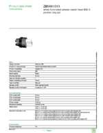 Datenblatt zu Schneider Electric ZB5AK1313, EAN: 3389110137989