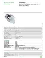 Datenblatt zu Schneider Electric ZB4BK1813, EAN: 3389110891027