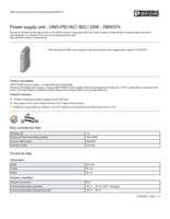 Datenblatt zu Phoenix Contact 2904374, EAN: 4046356897082