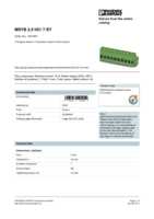 Datenblatt zu Phoenix Contact 1911907, EAN: 4017918191054
