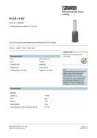 Datenblatt zu Phoenix Contact 3200069, EAN: 4017918093716
