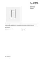 Datenblatt zu Siedle 200016401-00, EAN: 4015739164011 Datenblatt zu Siedle 200016401-00, EAN: 4015739164011