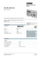 Datenblatt zu Phoenix Contact 2961370, EAN: 4017918730857