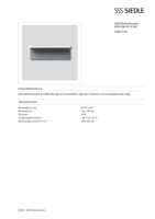 Datenblatt zu Siedle 200037332-00, EAN: 4015739373321 Datenblatt zu Siedle 200037332-00, EAN: 4015739373321