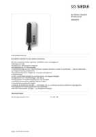 Datenblatt zu Siedle 200040916-00, EAN: 4015739409167