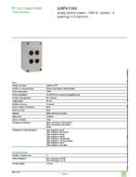 Datenblatt zu Schneider Electric XAPA1104, EAN: 3389110313192