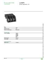 Datenblatt zu Schneider Electric LU9SP0, EAN: 3389110271515 Datenblatt zu Schneider Electric LU9SP0, EAN: 3389110271515