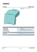 Datenblatt zu Siemens 3RV29275AA00, EAN: 4011209719576
