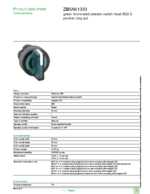 Datenblatt zu Schneider Electric ZB5AK1333, EAN: 3389110906110