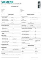 Datenblatt zu Siemens 6SL32430BB301FA0, EAN: 4042948665862 Datenblatt zu Siemens 6SL32430BB301FA0, EAN: 4042948665862