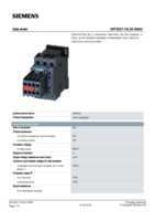 Datenblatt zu Siemens 3RT20271AL243MA0, EAN: 4011209837669