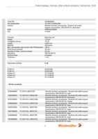 Datenblatt zu Weidmüller 0330800000, EAN: 4008190100650
