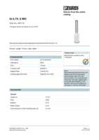 Datenblatt zu Phoenix Contact 3201110, EAN: 4017918094669