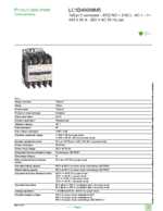 Datenblatt zu Schneider Electric LC1D40008M5, EAN: 3389110070514 Datenblatt zu Schneider Electric LC1D40008M5, EAN: 3389110070514