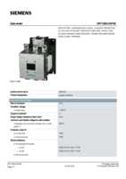 Datenblatt zu Siemens 3RT10652AP36, EAN: 4011209582521
