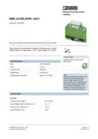 Datenblatt zu Phoenix Contact 2951885, EAN: 4017918084295