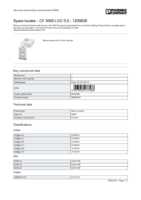 Datenblatt zu Phoenix Contact 1205639, EAN: 4017918137588 Datenblatt zu Phoenix Contact 1205639, EAN: 4017918137588