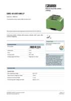 Datenblatt zu Phoenix Contact 2950132, EAN: 4017918083984